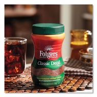Folgers Classic Medium Roast Instant Decaf Coffee 8oz (226 g) กาแฟสกัดคาเฟอีนออก จากอเมริกาค่ะ Decaf