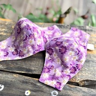 粉紫 櫻花盛開 立體布口罩