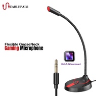 PC Gaming Mic | Flexible Microphone for PC 3.5mm