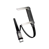 1.5M kabel data type c to type c Kabel Gaming Siku 90°gaming Cable Foldable Stand Phone Holder