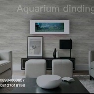 Aquarium dinding inovatip,,,minimalis,,,modern.