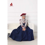 Latest Dannis Children's Abaya Sarimbit Couple Family D' ARUNA Size 5, 6, 8