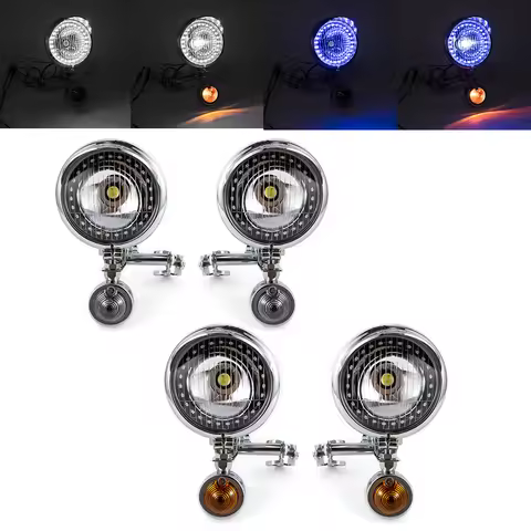 For Suzuki Boulevard M109R M50 M90 M95 C109R C50 C90 S40 Marauder VZ800 Motorcycle Passing Lights Ba