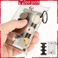 WIN Japanese Yen Coin Holder Organizer Coin Sorter Wallet Clear Keychain Coin Purse