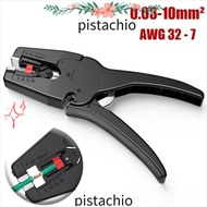 PISTACHIO Wire Pliers, 2 in 1 Mini Automatic Wire Stripper, High Quality 32-7AWG Heavy Duty Portable