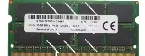 For DDR3 16GB 2RX8 PC3L-12800S-11-13 SODIMM 1.35V A + Micron RAMS DDR3 16GB 1600MHz Laptop Memory