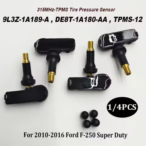 1/4PCS 9L3Z1A189A 9L3Z-1A189-A 315MHz TPMS Programmed Tire Pressure Monitor Sensor DE8T-1A180-AA TPM