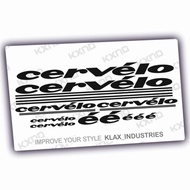 Custom Cervelo Decal Frame Klax Industries