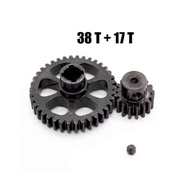 Upgrade Part Metal Reduction Gear + Motor Gear Spare Parts for Wltoys A949 A959 A969 A979 K929 RC Ca