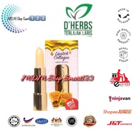 DHERBS LIPSTICK COLLAGEN + MADU KELULUT
