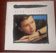 絕版 Rick Astley Never Gonna Give You Up  12" 45 RPM lp黑膠 二手