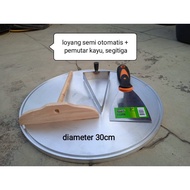 Complete crepe pan non stick pan size 30cm