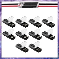 20 PCS Double-Wire Plug-in Connector+Locking Buckle for AWG 20-24