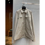 Super Loose OS Balgas Home 25FW Autumn Winter New Style Retro Plaid Jacket Double-Layer Fabric Full 