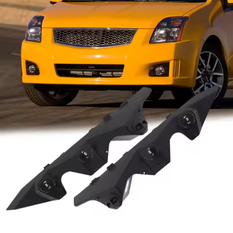 1 Pair Front Bumper Bracket Left Right For Nissan Sentra 2007 2008 2009 2010 2011 2012 62223-ET00A 6