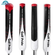 OPENMALL 1Pc Golf Club Grips Round PU Leather Putter Grips Golf Supplies T9Y3