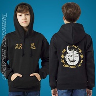 SMILEY ANGRY Tokyo Revengers Premium Unisex Sukajan Children's Hoodie Jacket