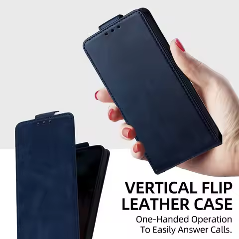 Flip Case For Google Pixel 10 Pro XL 9 9A 8 8A 7 7A 6 6A Classic Vertical Open UP Down Holder 3 Card