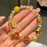 Hand God of Wealth Pendant Type White Crystal New Hanging Chinese Style Yellow Top String Sign Femal