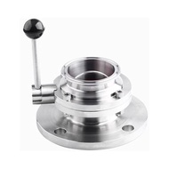 G1-1/4" DN32 Flange Type And 1-1/2" Tri Clamp OD 50.5MM Stainless Stee