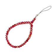 Lizzie Crystal Diamond Phone Strap Tali Gantungan HP Kristal Ceko Phone Charm Bracelet Handphone Lan