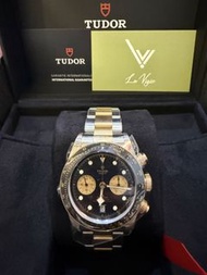 （sold) 2025年年底Tudor 全新現貨 79363 79363N Black Dial S&G Black Bay Chrono