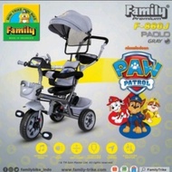 Terbaru sSepeda Family anak Sepeda Anak Roda Tiga Family F-860J Paolo