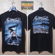 kaos band CRYPTOPSY AND TEN YOULL BEG