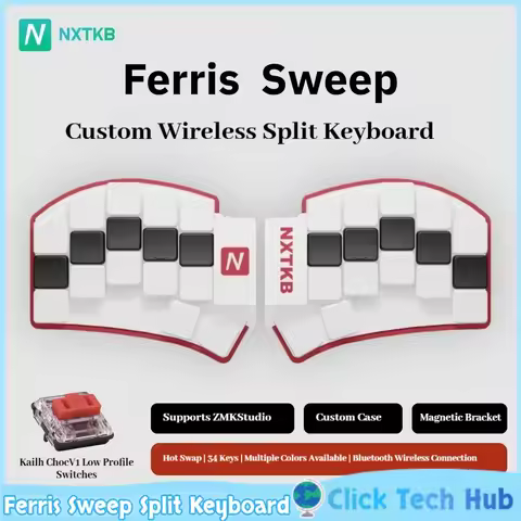 Ferris Sweep Short Axis Keyboard Split Keyboard 34 Key Ergonomic Keyboard Customized Keyboard Full K