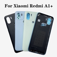 Replacement For Redmi A1 Plus A1+ Battery Cover Back Panel Rear Door Housing Case