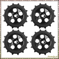 [S D K G] 4Pcs RC 1/8 Paddles Snow Sand Tires Tyres Fit HPI AKA 1:8 Off-Road Buggy Wheels 1:8 Off-Ro