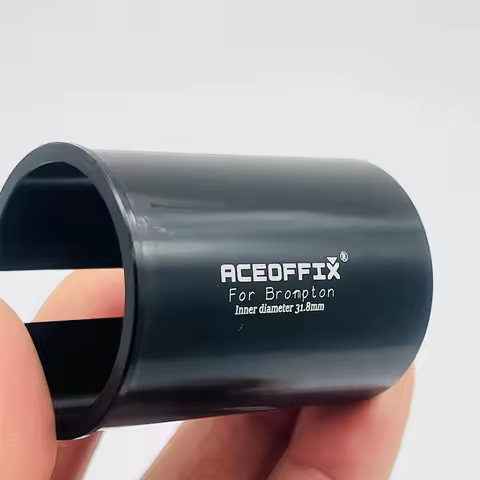 Aceoffix Bike Seatpost Sleeve 31.8mm aluminum alloy for Brompton A/C/P Line Seat Post Bushing super 