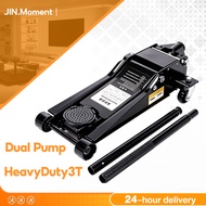 Low Profile Floor Jack 3 Ton Heavy Duty Double Pump Hydraulic JackThickened Steel Jack Kereta 千斤顶