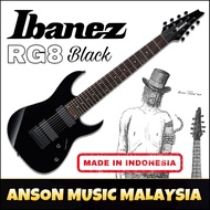Ibanez RG Series RG8 Electric Guitar, Black
