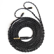 KBEAR ST12 Plus IEM Cable 8 Core Silver-Plated 2M Upgraded Headphone Cable With 3.5/4.4mm 2PIN/QDC/M