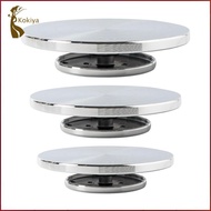 [AlmenclaabMY] Ceramic Art Double-Sided Pottery Banding Wheel Aluminum Alloy Manual Forming Turntabl