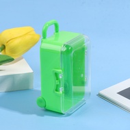 กระเป๋าเดินทาง PlasticTravel ขนาดเล็กเฟอร์นิเจอร์อุปกรณ์ตุ๊กตากล่องกระเป๋าเดินทางของเล่นเด็ก