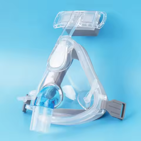 Nasal Sleep Mask Full Face Mask CPAP Auto CPAP APAP BIPAP Machine Reusable Nose Facial Mask for CPAP