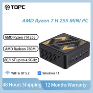 TOPC AMD Ryzen AI 9 HX 370/365/ R7 H 255 /AI5 340/AI7 Pro 360 2 x DDR5 5600MHZ OCuLink PCIe 3.0 M