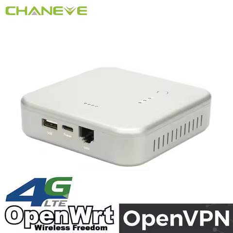 CHANEVE 4G MiFi Portable Mobile Hotspot 300Mbps OpenVPN OpenWRT LTE Pocket Wireless WiFi Router With