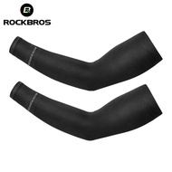Rockbros Outdoor Sport Cooling Arm Sleeves Cover Cycling UV Sun Protection 【1 Pair】_x000d_
423
