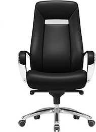 Ergonomic Office Chairs, Boss Chair, High Back Executive Seat with Headrest, 120° Reclining Adjustable Lifting Swivel Computer Chair (Color : Brown) lofty ambition