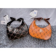 [REAL Photo] Slingshotch & Crossbody Bag with Monogram Pattern and Y Strap Large Size 30 (Export Typ