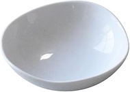 Mino Ware 81-044-101 Miyama Bowl, Small Bowl, Plate, 4.7 x 1.6 inches (12 x 4 cm), Feuille Fille, Wh