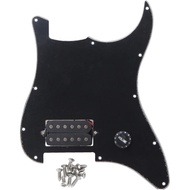 11.02 * 8.82 Inci Pickguard Gitar Kecil Prewired Pickguard Humbucker Untuk Gitar Elektrik Bahagian G
