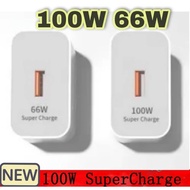 (100W/66W) HONOR 300 200 100 90,X9c X9b NOVA Super Charger 6A Type C Cable Super Fast 66W Power Adap
