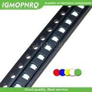 100PCS 1206 0603 0402 3528 1210 0805 SMD LED diodes light yellow red green blue White IGMOPNRQ