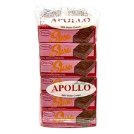 APOLLO WAFER CHOCO WAFER MILK 12'S