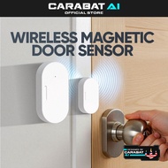 Carabat Wireless Magnetic Door Sensor | Smart Door Window Sensor | Tuya Security Alarm Sensor | Home
