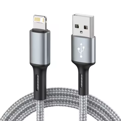 3A USB Cable For iPhone 14 13 12 11 Pro Max X XR 6s 7 8 Plus 0.25m 1m 2m Lead Mobile Phone Fast Char